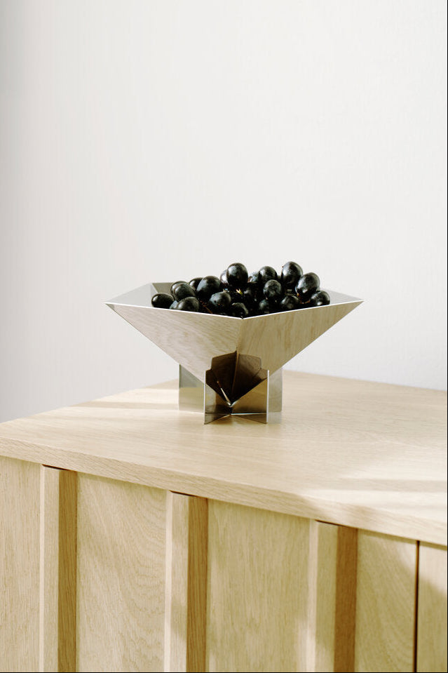 Fem Bowl dekorationsskål - Stainless Steel